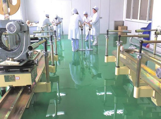 医院地面如何用锟彩地坪漆施工？